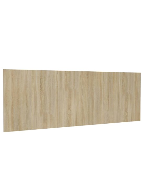 Nástěnné čelo postele dub sonoma 240x1,5x80 cm kompozitní dřevo