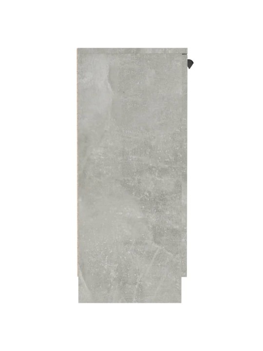 Příborník betonově šedý 60 x 30 x 70 cm kompozitní dřevo