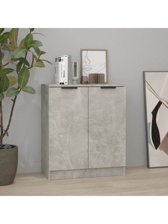 Příborník betonově šedý 60 x 30 x 70 cm kompozitní dřevo