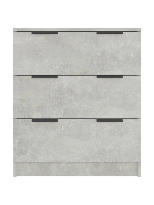 Příborník betonově šedý 60 x 30 x 70 cm kompozitní dřevo