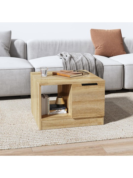 Konferenční stolek dub sonoma 50 x 50 x 36 cm kompozitní dřevo