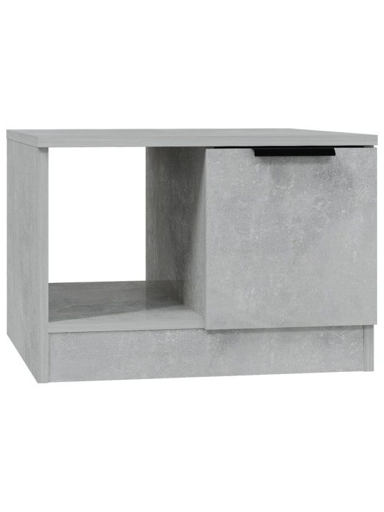 Konferenční stolek betonově šedý 50x50x36 cm kompozitní dřevo