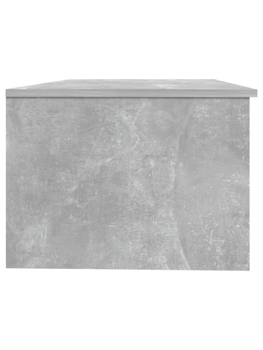 Konferenční stolek betonově šedý 102x50x36 cm kompozitní dřevo