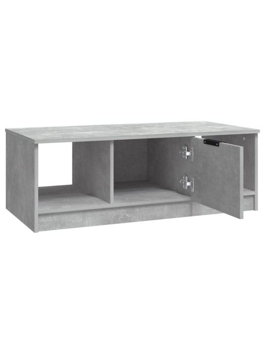 Konferenční stolek betonově šedý 102x50x36 cm kompozitní dřevo