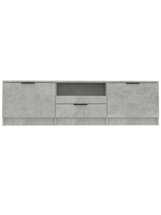 TV skříňka betonově šedá 140 x 35 x 40 cm kompozitní dřevo