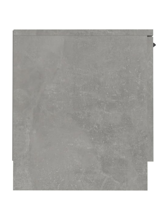 TV skříňka betonově šedá 140 x 35 x 40 cm kompozitní dřevo