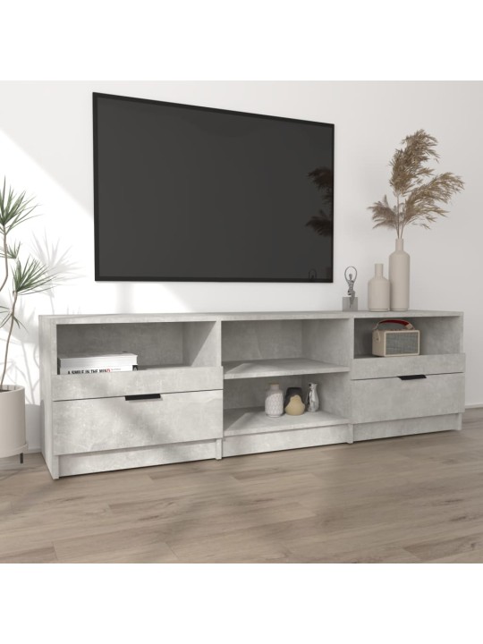 TV skříňka betonově šedá 150 x 33,5 x 45 cm kompozitní dřevo