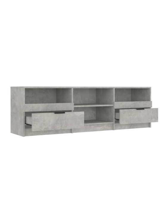 TV skříňka betonově šedá 150 x 33,5 x 45 cm kompozitní dřevo