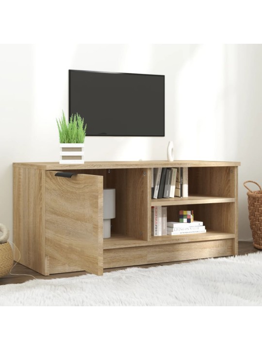 TV skříňka dub sonoma 80 x 35 x 36,5 cm kompozitní dřevo