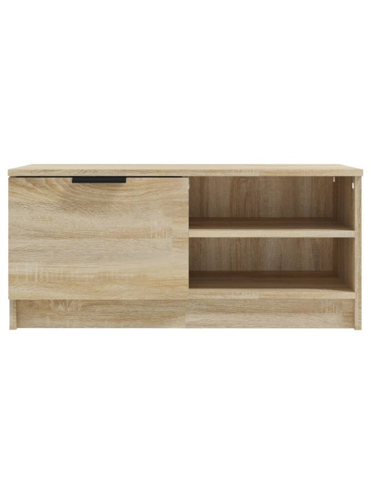TV skříňky 2 ks dub sonoma 80 x 35 x 36,5 cm kompozitní dřevo