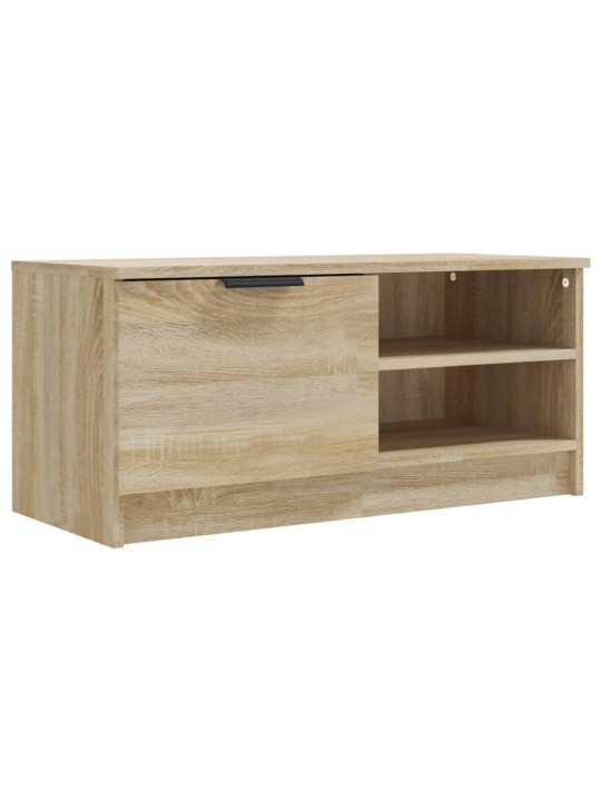 TV skříňky 2 ks dub sonoma 80 x 35 x 36,5 cm kompozitní dřevo