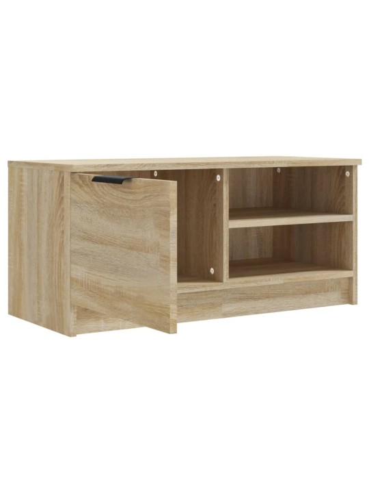 TV skříňky 2 ks dub sonoma 80 x 35 x 36,5 cm kompozitní dřevo
