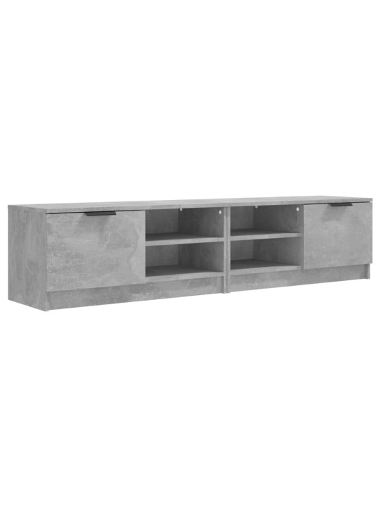 TV skříňky 2 ks betonově šedé 80x35x36,5 cm kompozitní dřevo