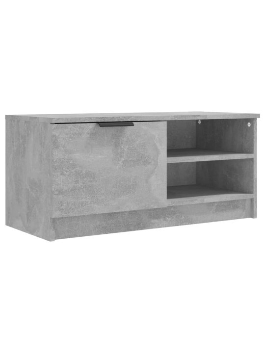 TV skříňky 2 ks betonově šedé 80x35x36,5 cm kompozitní dřevo