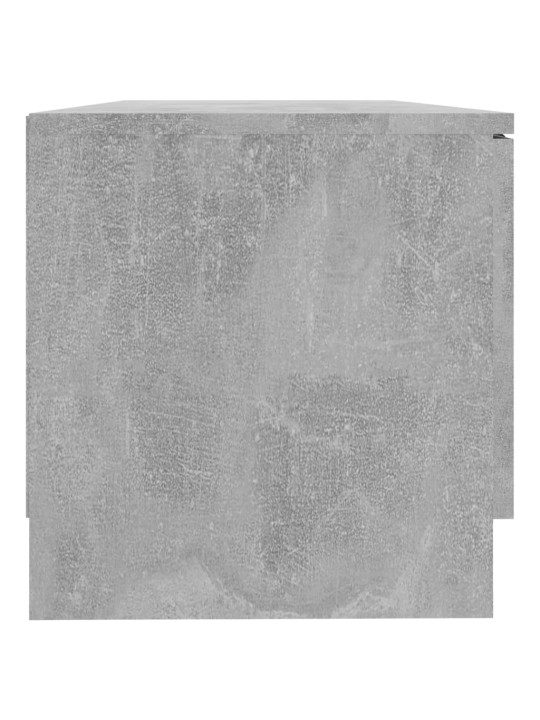 TV skříňky 2 ks betonově šedé 80x35x36,5 cm kompozitní dřevo