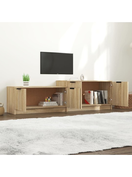 TV skříňka dub sonoma 158,5 x 36 x 45 cm kompozitní dřevo