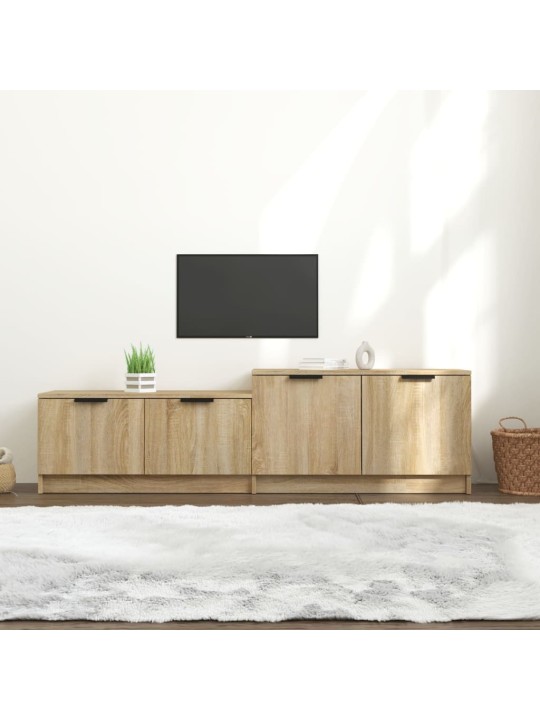 TV skříňka dub sonoma 158,5 x 36 x 45 cm kompozitní dřevo