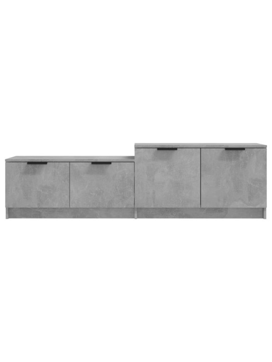 TV skříňka betonově šedá 158,5 x 36 x 45 cm kompozitní dřevo