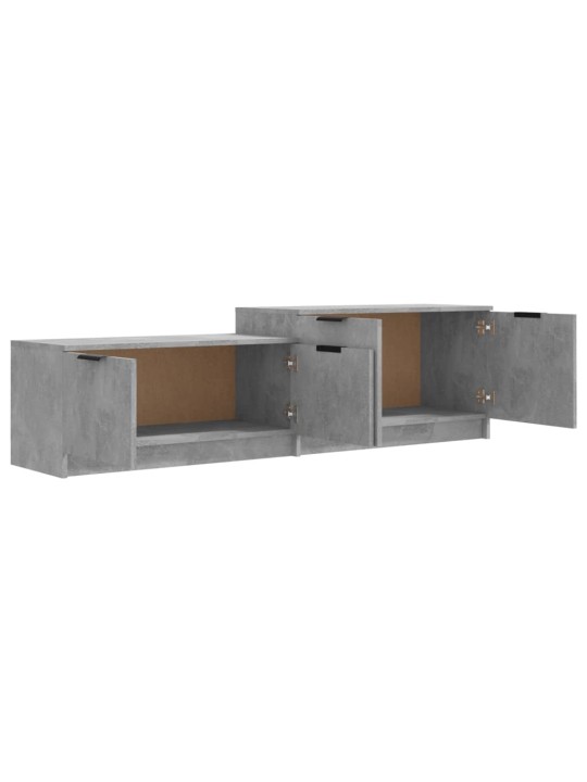 TV skříňka betonově šedá 158,5 x 36 x 45 cm kompozitní dřevo