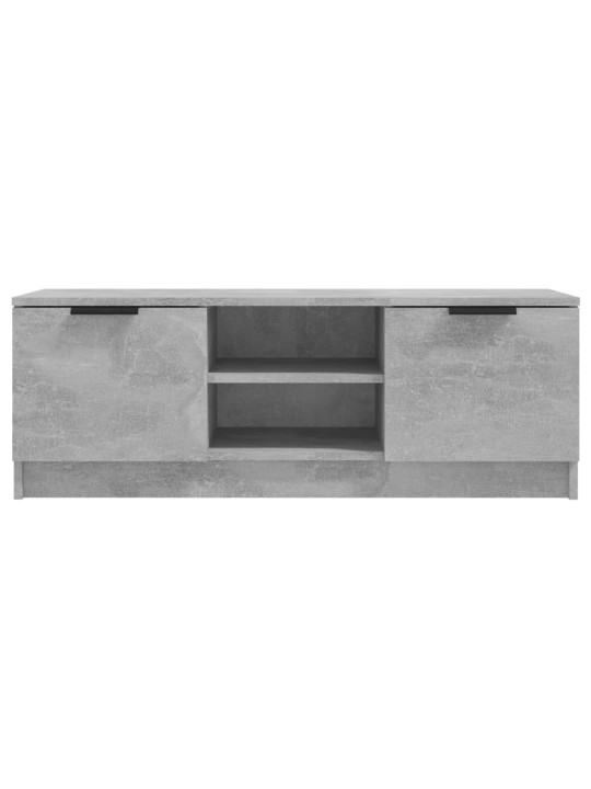 TV skříňka betonově šedá 102 x 35 x 36,5 cm kompozitní dřevo