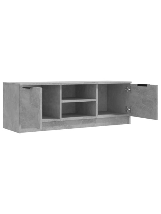 TV skříňka betonově šedá 102 x 35 x 36,5 cm kompozitní dřevo