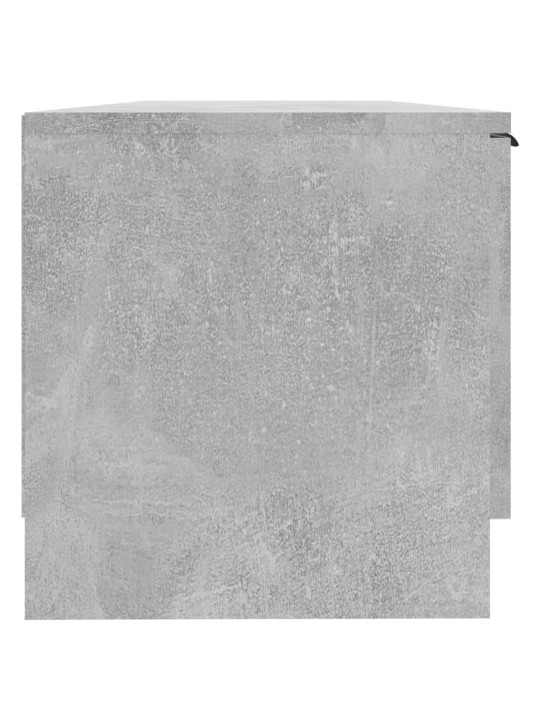 TV skříňka betonově šedá 102 x 35 x 36,5 cm kompozitní dřevo