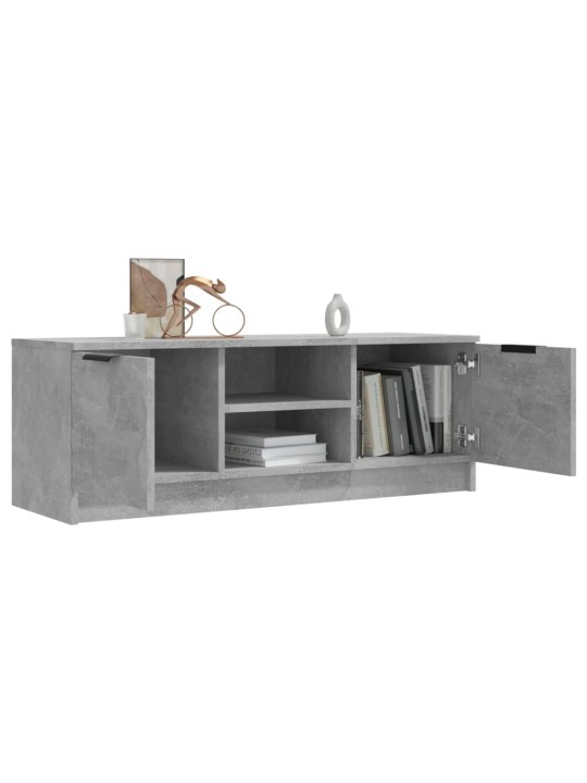 TV skříňka betonově šedá 102 x 35 x 36,5 cm kompozitní dřevo