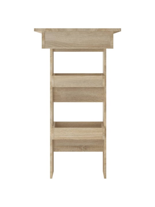 Nástěnný barový stolek sonoma 102x45x103,5 cm kompozitní dřevo