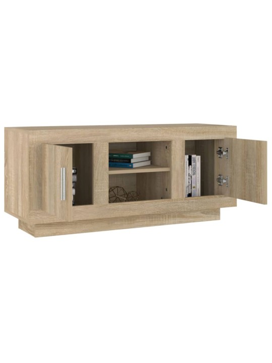 TV skříňka dub sonoma 102 x 35 x 45 cm kompozitní dřevo