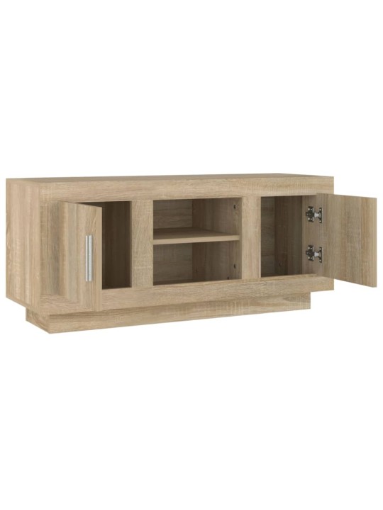 TV skříňka dub sonoma 102 x 35 x 45 cm kompozitní dřevo