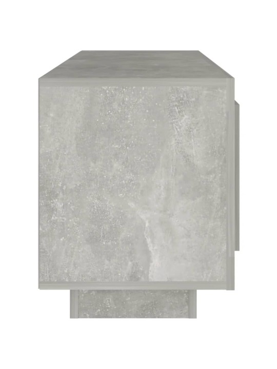 TV skříňka betonově šedá 102 x 35 x 45 cm kompozitní dřevo
