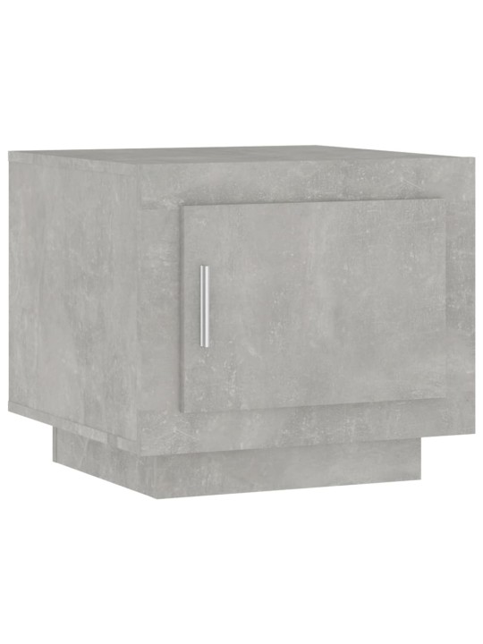 Konferenční stolek betonově šedý 51x50x45 cm kompozitní dřevo