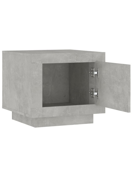 Konferenční stolek betonově šedý 51x50x45 cm kompozitní dřevo
