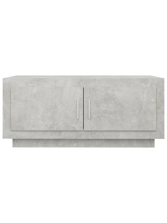 Konferenční stolek betonově šedý 102x50x45 cm kompozitní dřevo