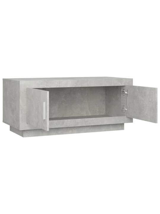 Konferenční stolek betonově šedý 102x50x45 cm kompozitní dřevo