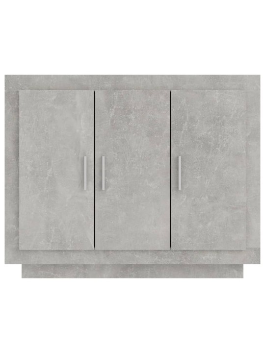 Příborník betonově šedý 92 x 35 x 75 cm kompozitní dřevo