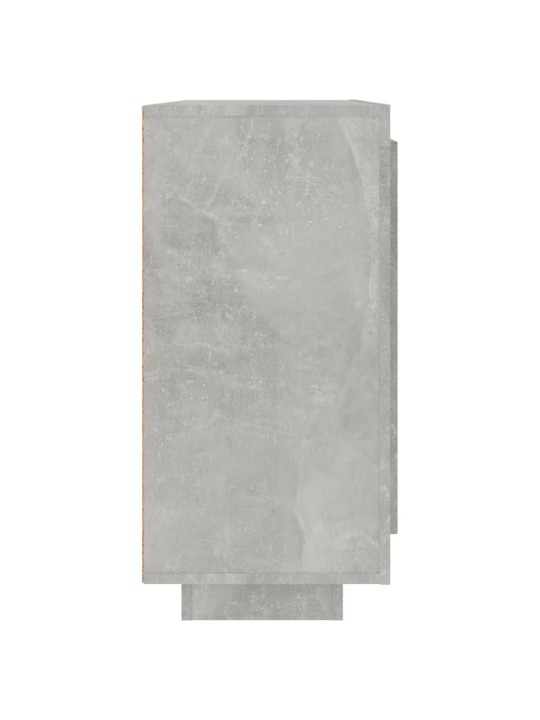 Příborník betonově šedý 92 x 35 x 75 cm kompozitní dřevo