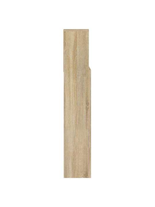 Čelo postele s úložným prostorem dub sonoma 140 x 19 x 103,5 cm