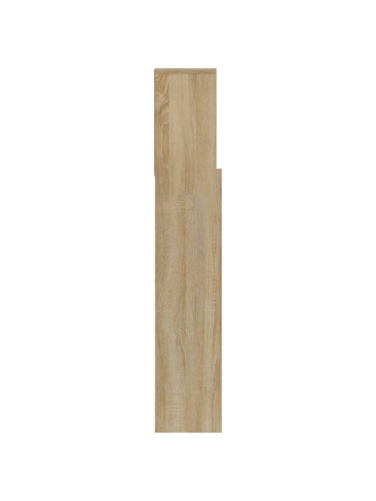 Čelo postele s úložným prostorem dub sonoma 180 x 19 x 103,5 cm