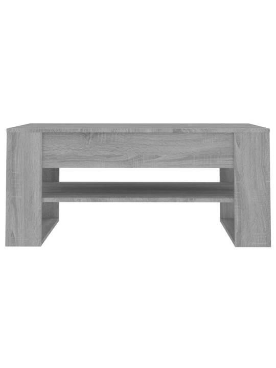Konferenční stolek šedý sonoma 102x55x45 cm kompozitní dřevo