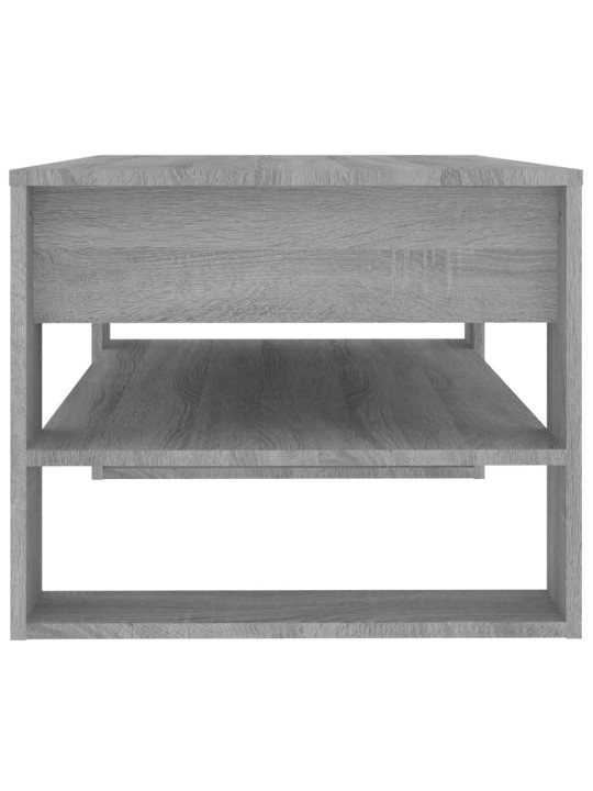 Konferenční stolek šedý sonoma 102x55x45 cm kompozitní dřevo