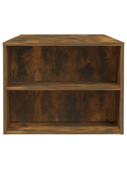 Konferenční stolek kouřový dub 102x55x42 cm kompozitní dřevo