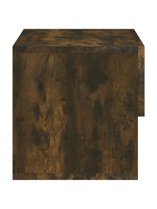 Nástěnný noční stolek kouřový dub