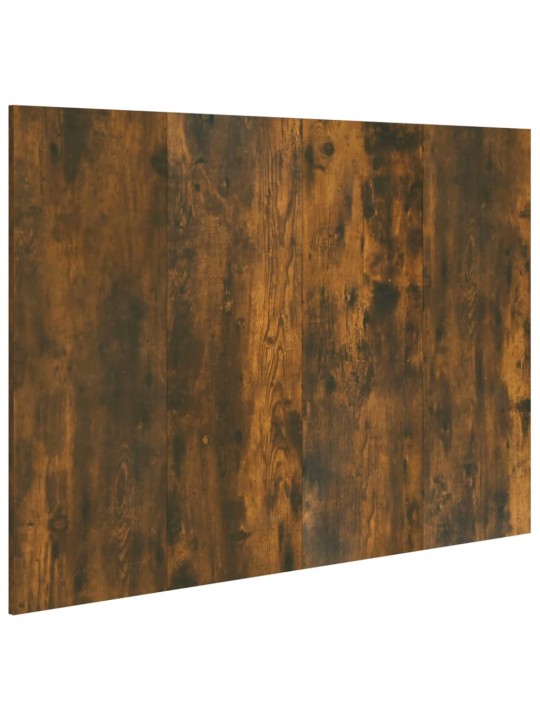 Čelo postele kouřový dub 120 x 1,5 x 80 cm kompozitní dřevo