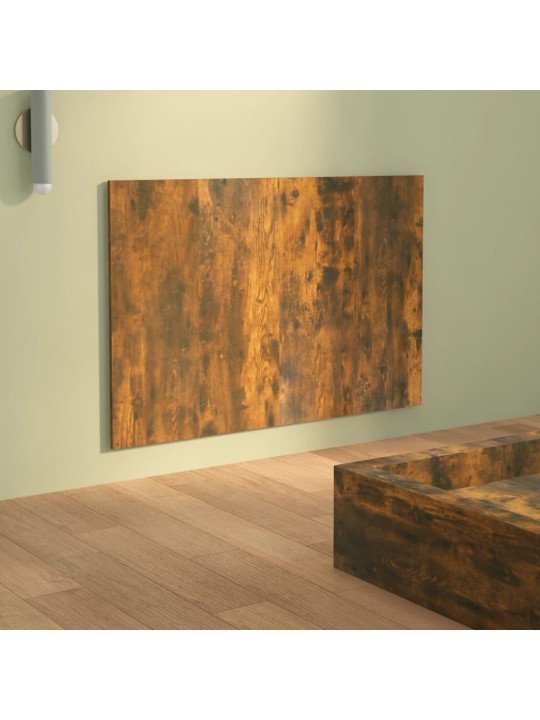 Čelo postele kouřový dub 120 x 1,5 x 80 cm kompozitní dřevo