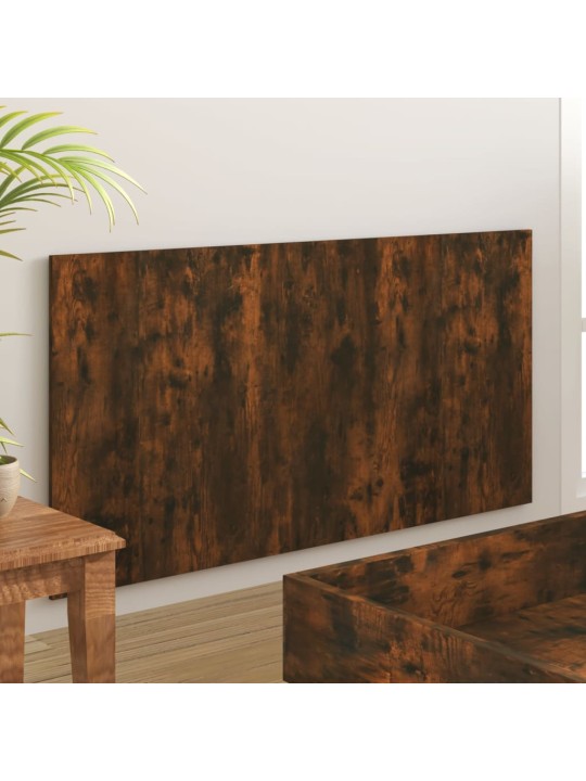 Čelo postele kouřový dub 160 x 1,5 x 80 cm kompozitní dřevo