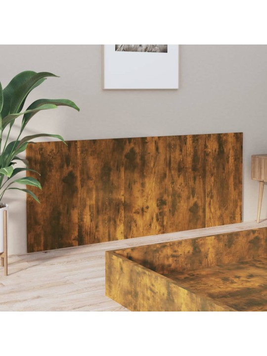 Čelo postele kouřový dub 200 x 1,5 x 80 cm kompozitní dřevo