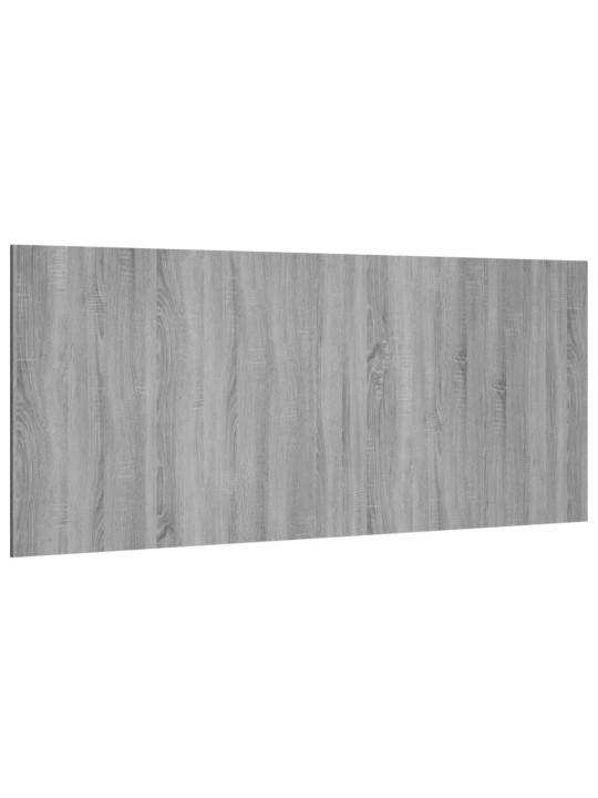 Čelo postele šedé sonoma 200 x 1,5 x 80 cm kompozitní dřevo