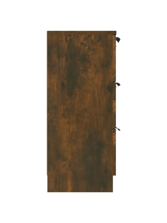 Příborník kouřový dub 60 x 30 x 70 cm kompozitní dřevo