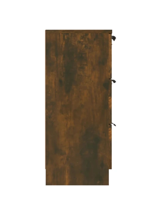Příborník kouřový dub 60 x 30 x 70 cm kompozitní dřevo